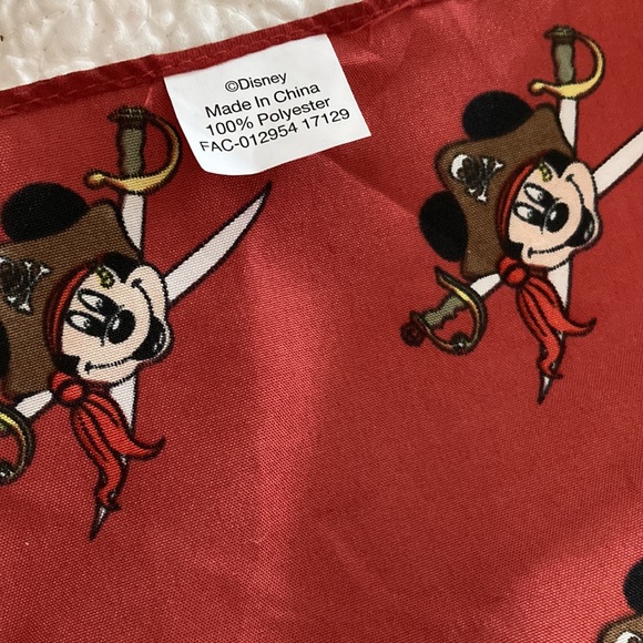 5/$25 Pirates of Caribbean Mickey Mouse bandanna - Picture 3 of 3